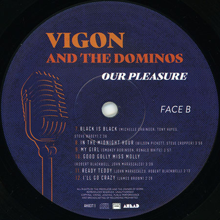 vigon and the dominos lp our pleasure label 2
